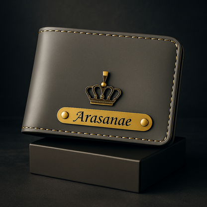 Premium Customized 3 in 1 Gift Set of Wallet,Sunglasses Cover,Keychain